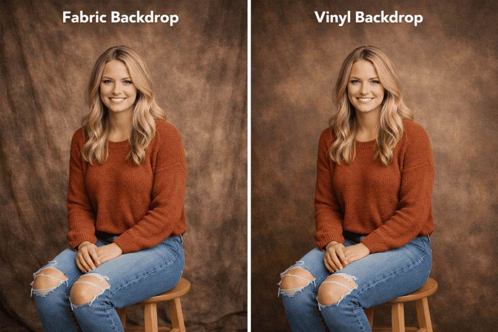 Fabric Backdrops vs Vinyl