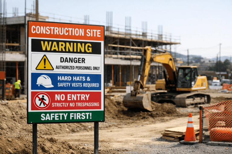 Print & Signage for Construction