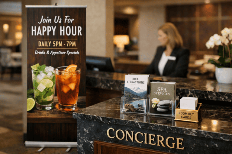 Print & Signage for Hospitality