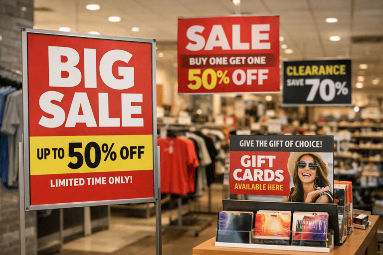 Print & Signage for Retail Chains