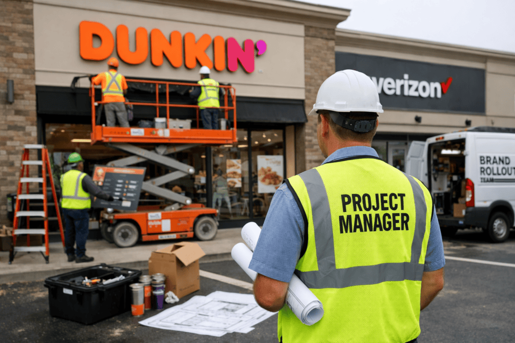 Retail & Multi-Site Brand Rollouts