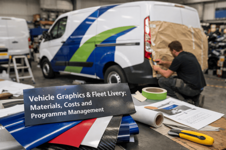 Vehicle Graphics and Fleet Livery: Materials, Costs and Programme Management