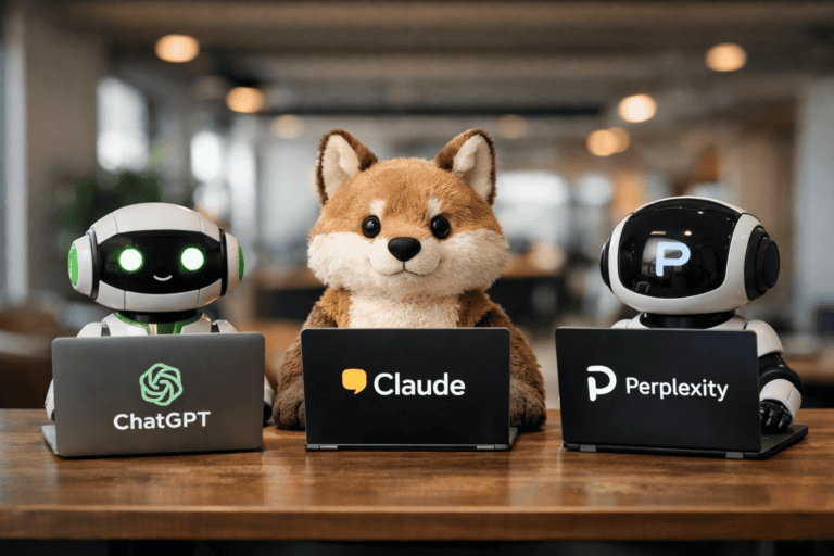 ChatGPT, Claude and Perplexity