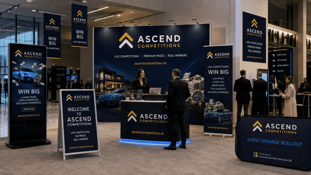 Ascend competitions POS and brand rollout